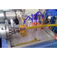 塑料纏繞護(hù)套管設(shè)備 PP電力穿線保護(hù)管生產(chǎn)線