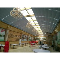 珩杰FCS電動(dòng)折疊式天棚簾廠家直銷(xiāo)