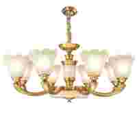 歐美式全銅燈 現(xiàn)代銅吊燈 簡約輕奢銅燈