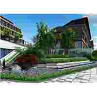 流行的辦公區(qū)景觀設計公司認準貝伊薩景觀品牌