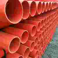 CPVC電力管 63PVC電力管 橘紅色CPVC高壓電力管