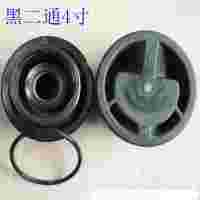 凈化水黑二通，1寸口口黑二通，玻璃鋼罐黑二通，凈水黑二通