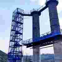 圓墩施工平臺 系梁作業(yè)平臺