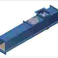 沅奉現(xiàn)貨供應(yīng)空氣輸送斜槽水泥廠粉料輸送斜槽風(fēng)送槽空氣槽