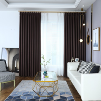 杭州純物理遮光定制窗簾辦公窗簾批發(fā)窗簾布藝加盟