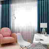 布藝定制軟裝窗簾全遮光黑科技窗簾