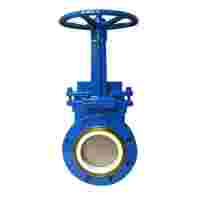 PZ73TC煤漿礦漿排渣陶瓷刀型閘閥