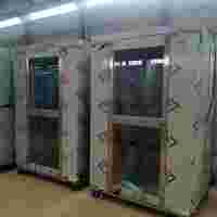 遼寧本溪市食品廠用單人單吹風(fēng)淋門 車間風(fēng)淋室