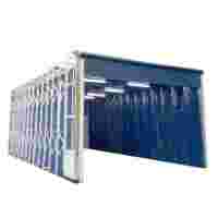 伸縮移動(dòng)噴漆房組成部分詳解