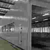 側(cè)排風(fēng)整體移動噴漆房結(jié)構(gòu)組成