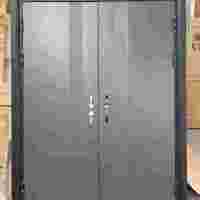 合肥黑色防火門，帶檻包邊防盜鎖，合肥防火防盜門廠