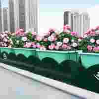 浙江金屬花箱,杭州公園椅,湖州弧形花箱,上海道路花箱