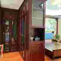 長沙市定制家具廠上門測量、實(shí)木衣柜門、酒柜定制本土商家