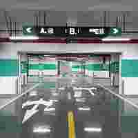 南京地庫(kù)燈箱廠家，不銹鋼啞光烤漆燈箱 車庫(kù)標(biāo)識(shí)牌 龍門牌