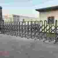 安裝泰安雙興學校電動伸縮門