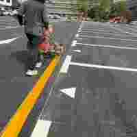 南京道路劃線-棲霞區(qū)工業(yè)園停車位劃線